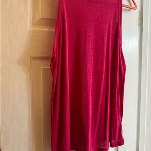 A New Day Pink Relaxed Tank Top